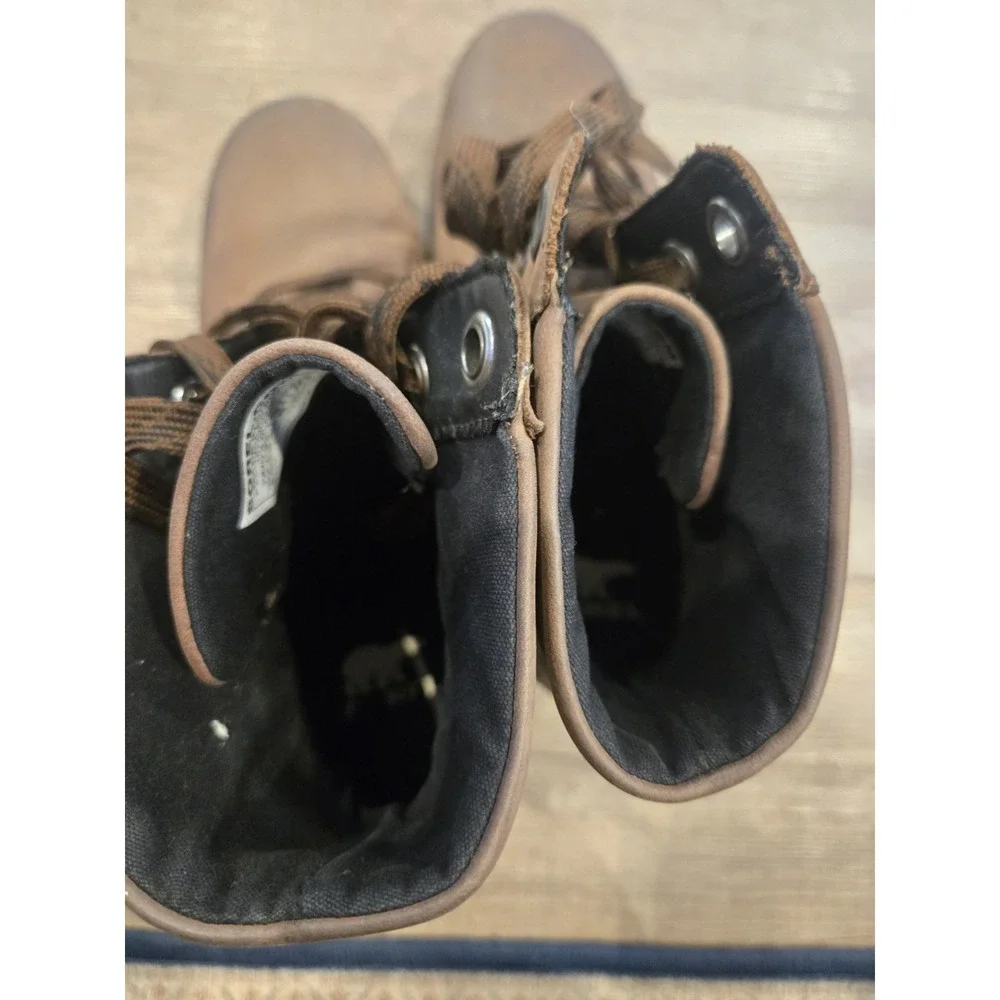Sorel Women's Joan of Arctic Wedge III Lexie Boots (Tobacco) NL4362‎ Size 8.5